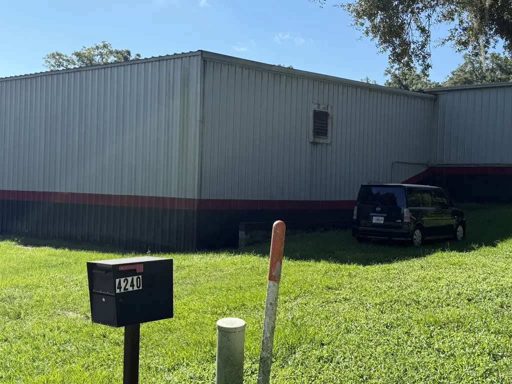 North Florida Container dumpster repair shop at 4240 SE 95th St in Ocala FL